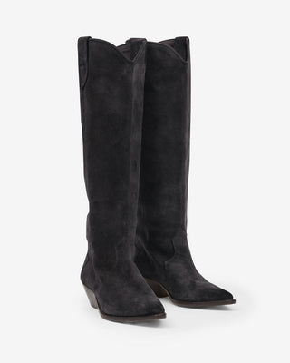 ISABEL MARANT ÈTOILE - Denvee High Boots - Faded Black