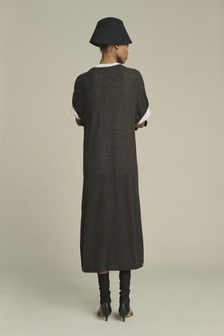 SOEUR - PRE-ORDER Kendall Dress - Marron Chine