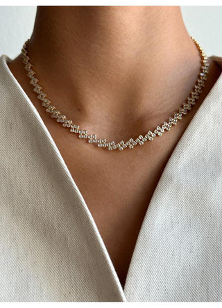 Pico Copenhagen - Claire Crystal Necklace - Clear