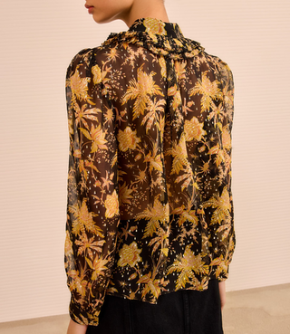 ULLA JOHNSON - Nina Blouse - Forsythia