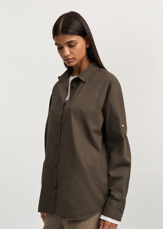 AIAYU - Shirt - Smokey Brown