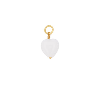 Pico Copenhagen - French Heart Pendant - White