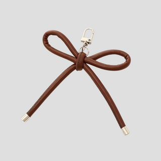 STICKY BESTIE - Bow Charm - Brown