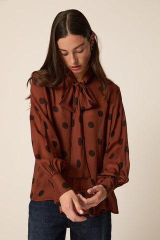 DES PETITS HAUTS - Treflette Blouse - Pastille