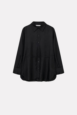 MKDT STUDIO - Sebastiana Matte Silk Twill - Black