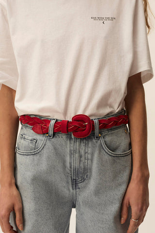 DES PETITS HAUTS - Pigna Belt - Cerise