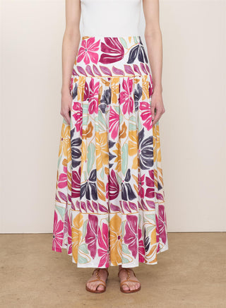 VANESSA BRUNO - Elysee Skirt - Creme Multicolor