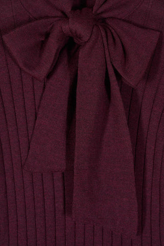 MARIA DE LA ORDEN - Madeleine Dress - Plum