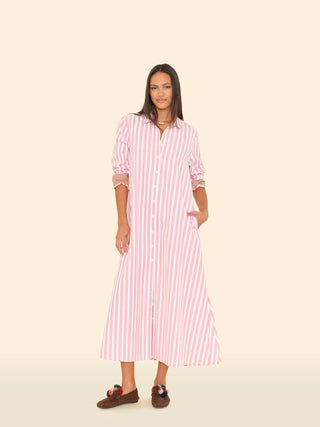 XIRENA - Boden Dress - Rosebud Stripe