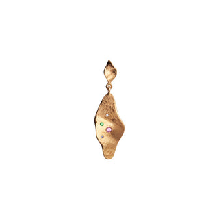 STINE A - Dangling Ile De Lamour Earring W/Stones Single