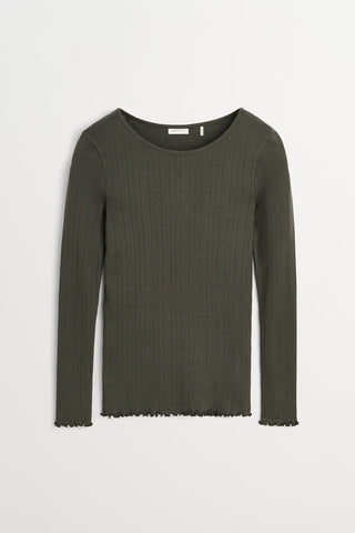 SKALL - Edie Blouse - Dark Green