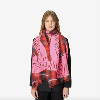 INOUI - Scarf 3D Panteo 70 - Pink