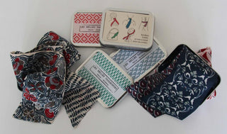 LES BELLES VAGABONDES - Bandeau Cotton Club - Bleu