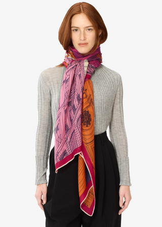 INOUI - Scarf Paris 100 - Fuchsia