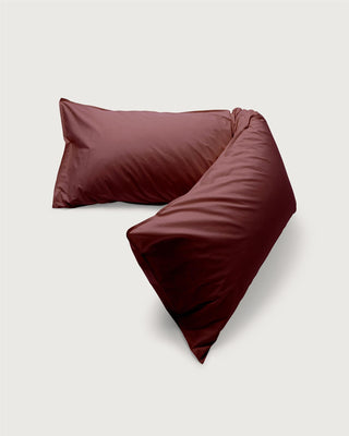SUITE702 - BedMATE Pillow Case 50x160 - Brique Red