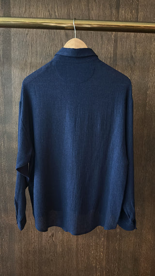 SACRÉCOEUR - Enora Wool Shirt - Encre