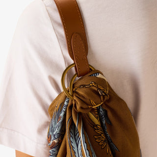 INOUI - Leather Belt Handle - Brown