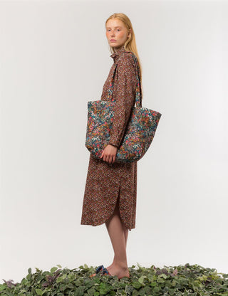 APOF - Apof Bag - Faria Flowers/Empress Blue