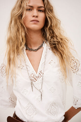 BA&SH - Malo Dress - Ecru