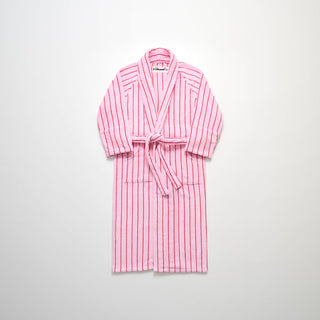 BONGUSTA - Naram Bathrobe - Baby Pink & Ski Patrol