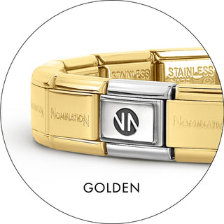 Nomination - 16 Links, Classic Base Bracelet Gold