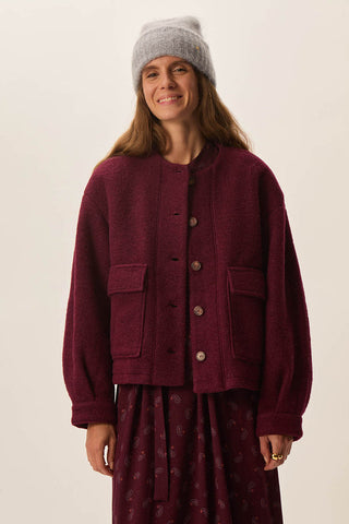DES PETITS HAUTS - Isadora Jacket - Griotte