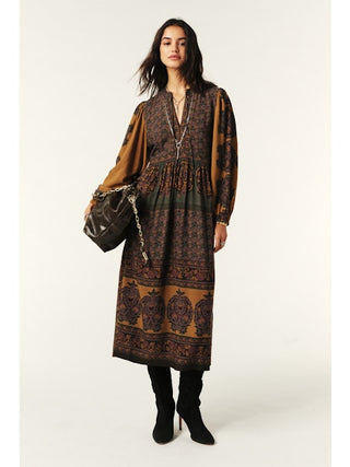 BA&SH - Barley Dress - Chocolat