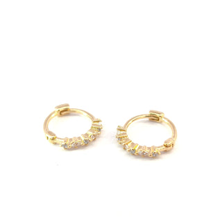 Rose Marie Paris - Hoop Stones - Gold