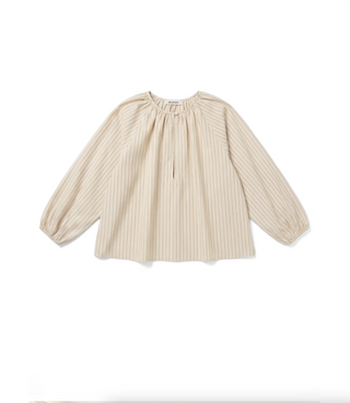 BELLEPIECE - Ernesto Blouse - Abricot Stripe