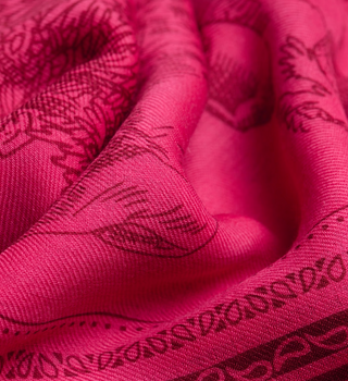 INOUI - Scarf Reverie 130 - Fuchsia