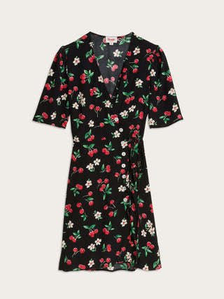 Rouje - Gabinette Dress - Cherry Baby Noir