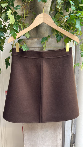 VANESSA BRUNO - Juna Skirt - Chocolate