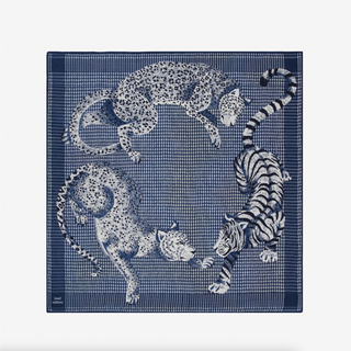 INOUI - Square Jorgen Houndstooth 100 - Blue