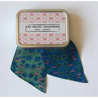 LES BELLES VAGABONDES - Bandeau Windsor - Bleu