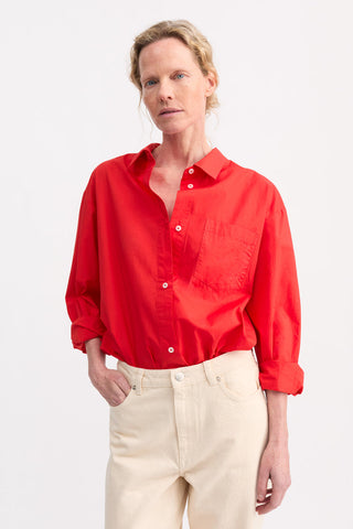 SKALL - Edgar Shirt - Bright Red