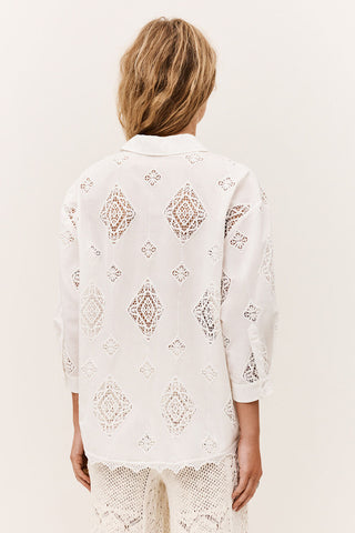 BA&SH - Muriel Shirt - Ecru