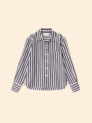 XIRENA - Monroe Shirt - Ink Stripe