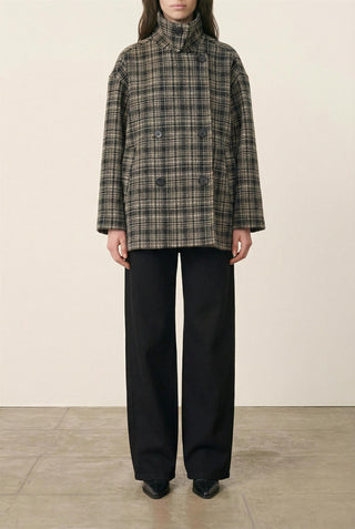 VANESSA BRUNO - Ferman Coat - Ecru Gris