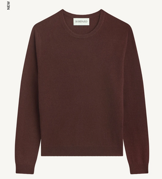 BOMPARD - Classic Round Neck Sweater - Grenat