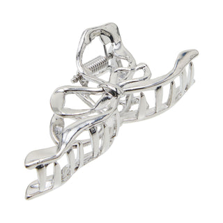 Pico Copenhagen - Petit Metallic Bow - Shiny Silver