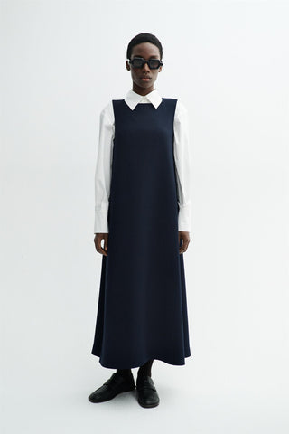 MKDT STUDIO - Danna Crepe Georgette - Navy