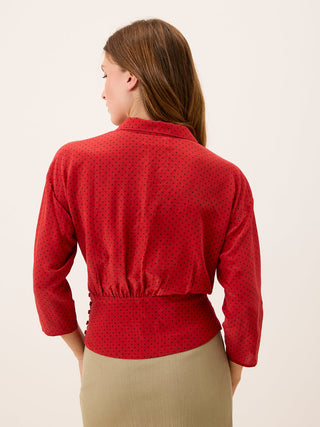 Rouje - Silvia Blouse - Rouge