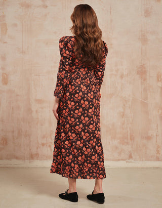 PINK CITY PRINTS - Tilda Dress - Flaming Chintz