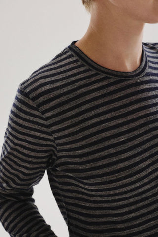 POMANDÈRE - Sweater Long Arm - Navy Blue