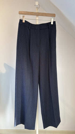 SKALL - Thom Trousers - Navy Black