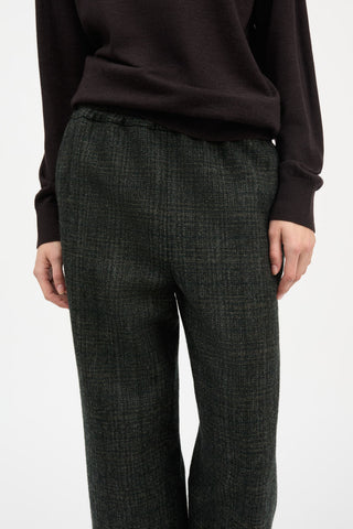 SKALL - Jasmine Pant - Green Check Structure