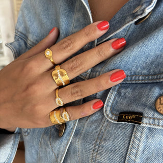 STINE A - Cleo With Flow Ring