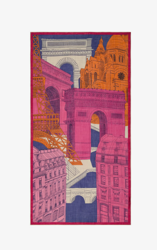 INOUI - Scarf Paris 100 - Fuchsia