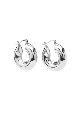 Pico Copenhagen - Mara Chunky Hoops - Silver