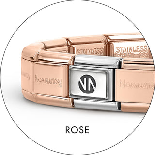 Nomination - 18 Links, Classic Base Bracelet Rose Gold